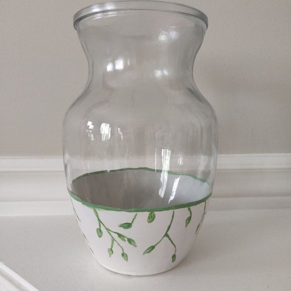 hand painted vase - Picture 1 of 1